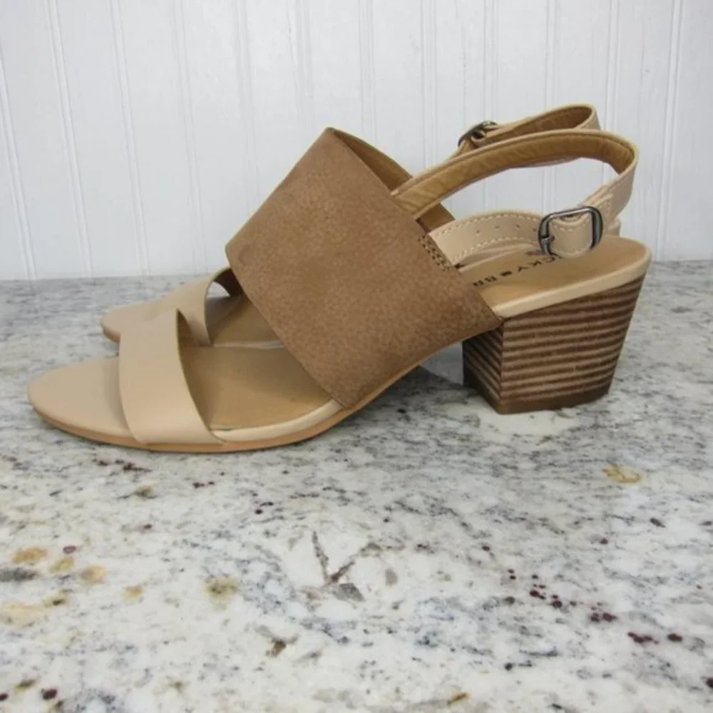 Lucky Brand Gewel Block Heel Sandals Size 10